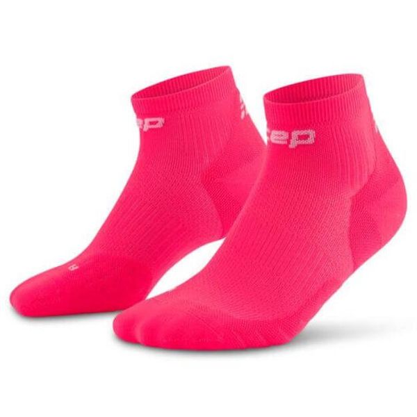 Męskie skarpety kompresyjne do biegania sportowe za kostkę Core Run CEP. Niebieskie odzież kompresyjna CEP, bez wzorów, z elastanu. Za 74.00 zł.
