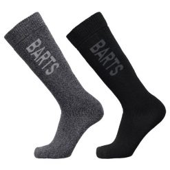 Skarpety narciarskie Barts Basic 2 Pack. Czarne skarpety Barts, bez wzorów. Za 119.00 zł.