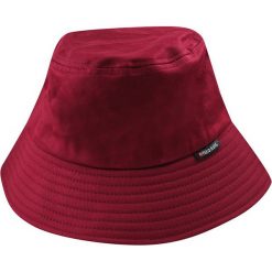 Kapelusz Rybacki Bordowy, Letni Bucket Hat, Czerwony, Przeciwsłoneczny. Czerwone kapelusze Pako Jeans, bez wzorów, z bawełny. Za 35.00 zł.