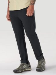 WRANGLER FWDS 5 POCKET ATG MĘSKIE SPODNIE MATERIAŁOWE PANT BLACK WA1P57100 112144844. Czarne spodnie materiałowe Wrangler, na co dzień, l, bez wzorów, z materiału, klasyczne. Za 229.99 zł.