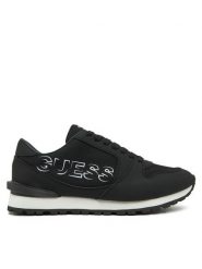 Guess Sneakersy FMPARO ELE12 Czarny. Czarne buty sportowe casual Guess, z aplikacjami, ze skóry, bez zapięcia. Za 299.99 zł.