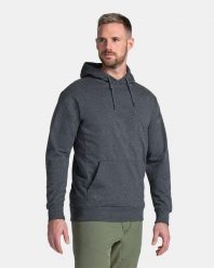 Męska bluza Kilpi LAGOA-M. Szare bluzy z kapturem Kilpi, l, bez wzorów, z bawełny, z kapturem. Za 163.85 zł.
