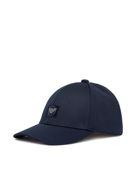 Emporio Armani Czapka z daszkiem EX000032 AF20428 FB215 Niebieski. Niebieskie czapki z daszkiem Emporio Armani, bez wzorów, z poliesteru. Za 347.99 zł.