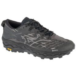 Buty sportowe Sneakersy męskie, Wave Mujin LS GTX. Czarne buty sportowe casual Mizuno, bez wzorów, bez zapięcia, mizuno wave. Za 749.99 zł.