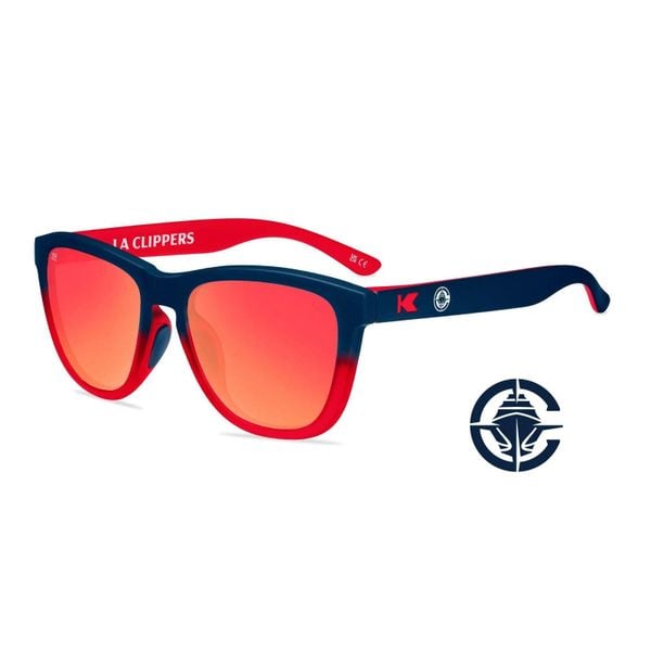 Okulary przeciwsłoneczne dla dorosłych - kategoria 3 z polaryzacją - NBA LA. Czerwone okulary przeciwsłoneczne KNOCKAROUND. Za 264.00 zł.