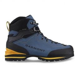 Buty trekkingowe męskie Garmont Ascent Gtx. Niebieskie buty trekkingowe Garmont, bez wzorów, z materiału, za kostkę, bez zapięcia, trekkingowe. Za 1,189.00 zł.