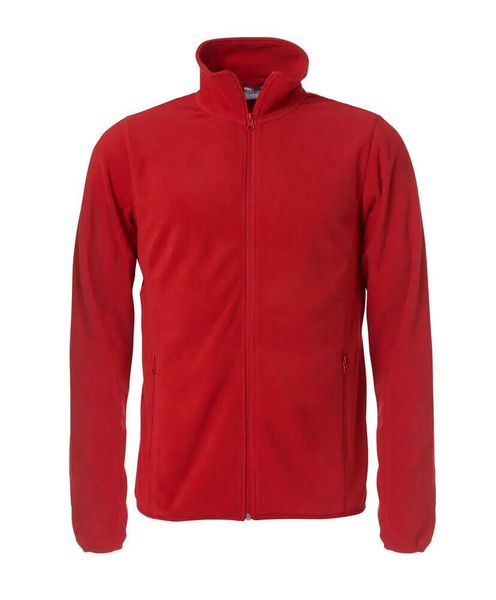 Clique Basic Micro Fleece Kurtka czerwona 100% poliester – red. Czerwone kurtki CLIQUE, xl, bez wzorów, z poliesteru, bez kaptura. Za 157.88 zł.