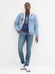 GAP Dżinsy - Skinny fit - w kolorze niebieskim rozmiar: W29/L32. Niebieskie jeansy GAP, l. Za 154.95 zł.