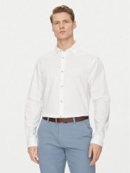 Jack&Jones Koszula Pierre 12270085 Biały Relaxed Fit. Białe koszule Jack&Jones, m, bez wzorów, z bawełny, bez kołnierzyka, bez ramiączek. Za 89.99 zł.