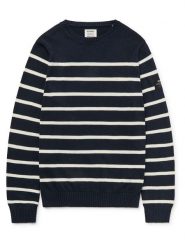 Ecoalf Sweter w kolorze granatowym rozmiar: XXL. Niebieskie swetry nierozpinane Ecoalf, xxl, bez wzorów, bez kołnierzyka, bez ramiączek. Za 132.67 zł.