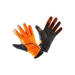 Rękawiczki Na Rower Zimowe 500. Niebieskie rękawiczki TRIBAN, na zimę, bez wzorów, z materiału. Za 59.99 zł.