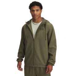 Bluza z kapturem i zamkiem błyskawicznym Under Armour Rival. Czarne bluzy z kapturem Under Armour, xl, bez wzorów, z materiału, z kapturem. Za 320.95 zł.