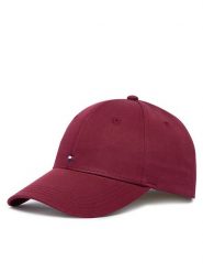 Tommy Hilfiger Czapka z daszkiem Th Flag AM0AM13008 Bordowy. Czerwone czapki z daszkiem Tommy Hilfiger, bez wzorów, z bawełny. Za 169.99 zł.