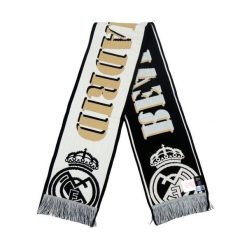 Real Madryt szalik kibica Knitted Scarf 27TH RM4BUF27 wielokolorowy. Białe szaliki REAL MADRID, bez wzorów. Za 99.00 zł.