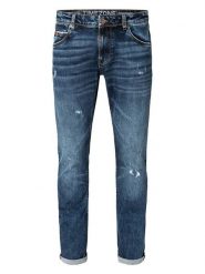 Timezone Dżinsy "Scott" - Slim fit - w kolorze niebieskim rozmiar: W30/L34. Niebieskie jeansy Timezone, l. Za 106.13 zł.