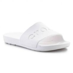 Klapki unisex Crocs Blanc. Białe klapki Crocs, z materiału. Za 109.00 zł.
