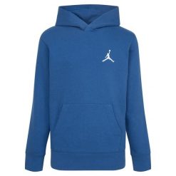 Bluza z Kapturem Mj Essentials Rozmiar S (128-137 CM) Niebieski - 95C630-U1R. Niebieskie bluzy Nike, s, bez wzorów, z dzianiny, z kapturem. Za 283.90 zł.