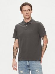 Pepe Jeans Polo New Oliver Gd PM542099 Szary Regular Fit. Szare koszulki polo sportowe Pepe Jeans, m, bez wzorów, z bawełny, bez kołnierzyka, bez ramiączek. Za 159.99 zł.