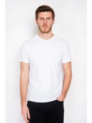 William de Faye Koszulka w kolorze białym rozmiar: 54. Białe bezrękawniki William de Faye, bez wzorów, z bawełny, bez kołnierzyka, bez ramiączek. Za 78.99 zł.