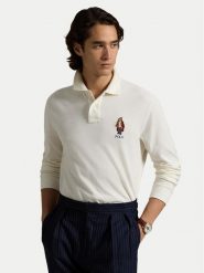 Polo Ralph Lauren Polo 710951641001 Écru Classic Fit. Koszulki polo Polo Ralph Lauren, m, bez wzorów, z bawełny, bez kołnierzyka, bez ramiączek. Za 899.99 zł.