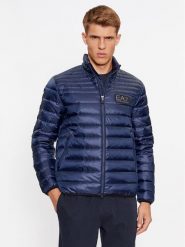 EA7 Emporio Armani Kurtka puchowa 6RPB14 PN5ZZ 1554 Granatowy Regular Fit. Niebieskie kurtki EA7 Emporio Armani, m, bez wzorów, z puchu, bez kaptura. Za 899.99 zł.