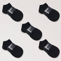 Skarpety techniczne treningowe Ghost - 25 par czarne. Białe buty treningowe Legea, bez wzorów, z elastanu. Za 86.00 zł.