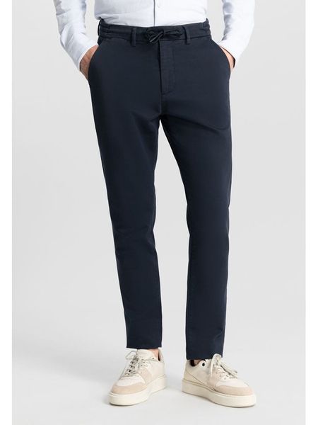 DSTREZZED Spodnie chino w kolorze granatowym rozmiar: W33/L34. Niebieskie eleganckie spodnie Dstrezzed, na co dzień, l. Za 179.64 zł.