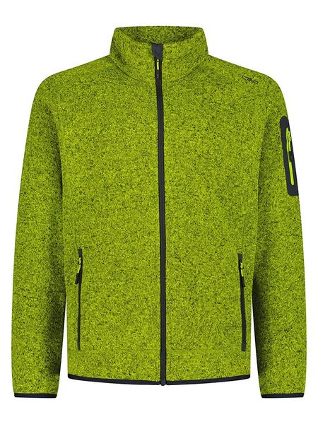 CMP Kurtka polarowa w kolorze zielonym rozmiar: 54. Zielone kurtki CMP, bez wzorów, z materiału, bez kaptura. Za 126.75 zł.