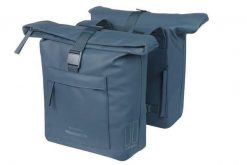 BASIL Brooklyn Podwójna torba rowerowa 41 L - granatowa. Niebieskie torby na laptopa BASIL. Za 455.66 zł.