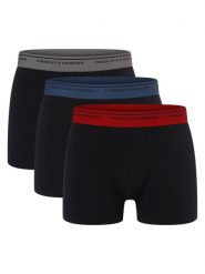 Finshley & Harding Obcisłe bokserki pakowane po 3 szt. Mężczyźni Bawełna niebieski, L. Niebieskie bokserki Finshley & Harding, l, bez wzorów, z bawełny. Za 109.95 zł.