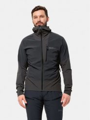 Jack Wolfskin Kurtka softshell Alpspitze 1307771 Czarny Regular Fit. Czarne kurtki outdoor i hardshell Jack Wolfskin, m, bez wzorów, z softshellu, bez kaptura. Za 709.99 zł.