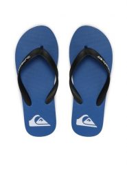 Quiksilver Japonki AQYL101325 Czarny. Czarne japonki Quiksilver, bez wzorów, z tworzywa sztucznego. Za 69.99 zł.