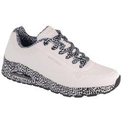 Buty sportowe Sneakersy męskie, Uno - Stark Mini Drip. Białe buty sportowe casual Skechers, bez wzorów, bez zapięcia. Za 449.99 zł.