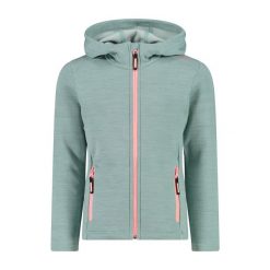 Dziewczęcy polar z kapturem CMP. Niebieskie bluzy z polaru CMP, bez wzorów, z polaru, z kapturem. Za 290.50 zł.