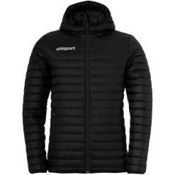 Kurtka puchowa Uhlsport Essential Ultra Lite. Czarne kurtki Uhlsport, l, bez wzorów, z puchu, z kapturem. Za 322.90 zł.