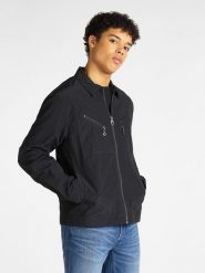 MĘSKA KURTKA PRZEJŚCIOWA LEE TECHINCAL L191 JACKET REGULAR BLACK L88QCX01 112123763. Czarne kurtki Lee, l, bez wzorów, bez kaptura. Za 309.99 zł.
