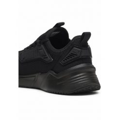 Buty do biegania unisex Retaliate 3 PUMA Black. Czarne buty do biegania Puma, bez wzorów, z materiału, bez zapięcia, do biegania. Za 309.00 zł.
