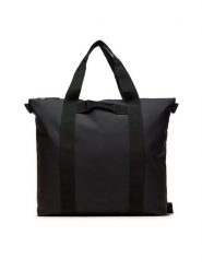 Rains Torba Tote Bag W3 14150 Czarny. Czarne torby na ramię Rains, bez wzorów, z materiału, na ramię, bez dodatków. Za 199.99 zł.