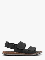 Ciemnoszare sandały męskie na rzep ARTUS. Szare sandały Ryłko, z materiału, bez zapięcia. Za 349.99 zł.