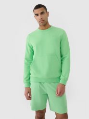 4F Bluza dresowa nierozpinana bez kaptura męska - zielona XXL. Zielone bluzy bez kaptura 4F, m, bez wzorów, z bawełny, bez kaptura. W wyprzedaży za 99.99 zł.