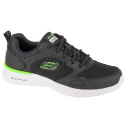 Buty sportowe Sneakersy męskie, Skech-Air Dynamight. Czarne buty sportowe casual Skechers, bez wzorów, bez zapięcia. Za 319.99 zł.