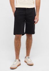 Męskie Szorty Mustang Style Brad Chino Shorts Black Beauty 1017473 4185. Czarne szorty Mustang, m, bez wzorów, z materiału. W wyprzedaży za 88.65 zł.