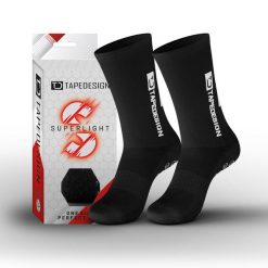 Skarpetki Tape Design Allround Superlight. Czarne skarpety TAPEDESIGN, bez wzorów. W wyprzedaży za 136.55 zł.