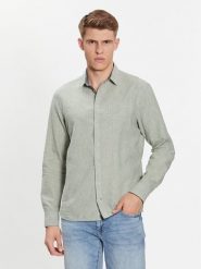 Blend Koszula 20715151 Zielony Regular Fit. Zielone koszule Blend, m, bez wzorów, z bawełny, bez kołnierzyka, bez ramiączek. Za 209.99 zł.