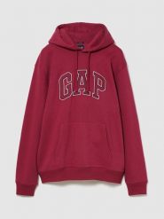 GAP Bluza w kolorze bordowym rozmiar: XXL. Czerwone bluzy GAP, xxl, bez wzorów, z kapturem. Za 169.95 zł.