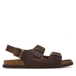 Sandały Scholl. Brązowe sandały Scholl, bez zapięcia. Za 339.99 zł.