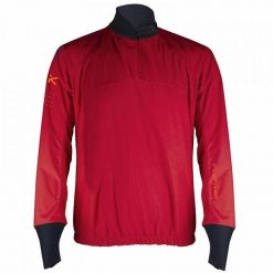 Kurtka PILOT wodoodporna, odpowiednia do wody. Czerwone kurtki Hiko, bez wzorów, z neoprenu, bez kaptura. Za 373.51 zł.