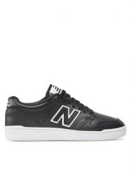 New Balance Sneakersy BB480LBT Czarny. Czarne buty sportowe casual New Balance, bez wzorów, ze skóry, bez zapięcia. Za 279.99 zł.