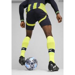 Męskie szorty Manchester City 24/25 PUMA New Navy Blue. Niebieskie szorty Puma, l, bez wzorów, sportowe. W wyprzedaży za 128.00 zł.