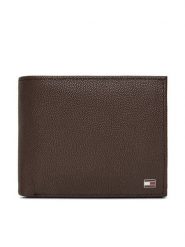 Tommy Hilfiger Portfel Th Flag Cc Flap And Coin AM0AM13520 Brązowy. Brązowe portfele Tommy Hilfiger, bez wzorów, ze skóry. Za 329.99 zł.